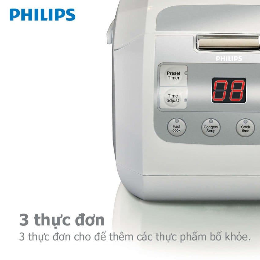 Nồi Cơm Điện Tử Philips HD3030 (1L)
