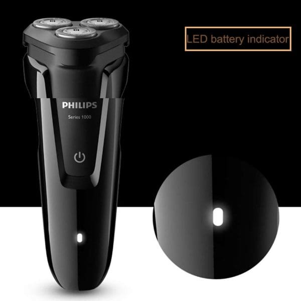 Máy cạo râu 3 lưỡi Philips tích hợp đèn led S1010 13