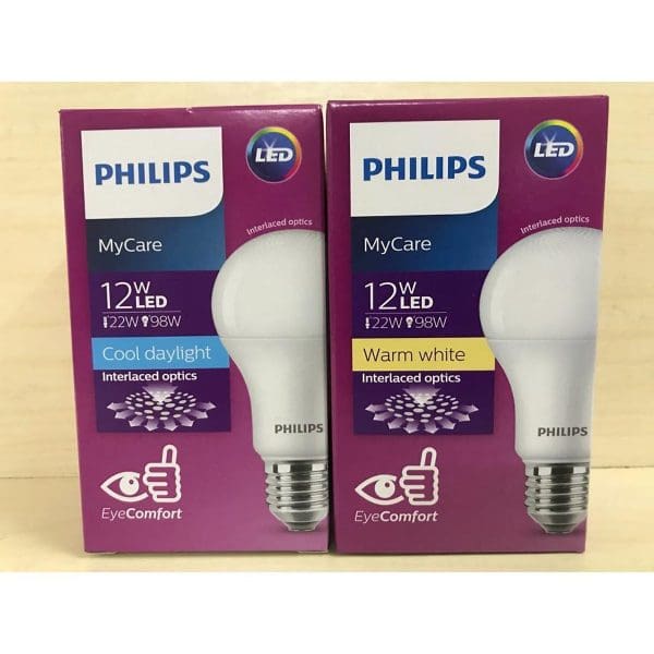Bóng đèn Philips MyCare 12W 6500K E27 A60 - Ánh sáng trắng 4