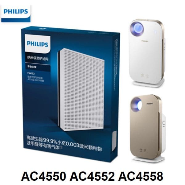 Tấm lọc, màng lọc thay thế Philips FY4152/00 dùng cho các mã AC4550, AC4552, AC4558 3